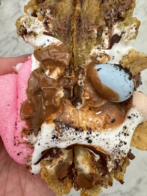 Easter S'mores Cookie Pies