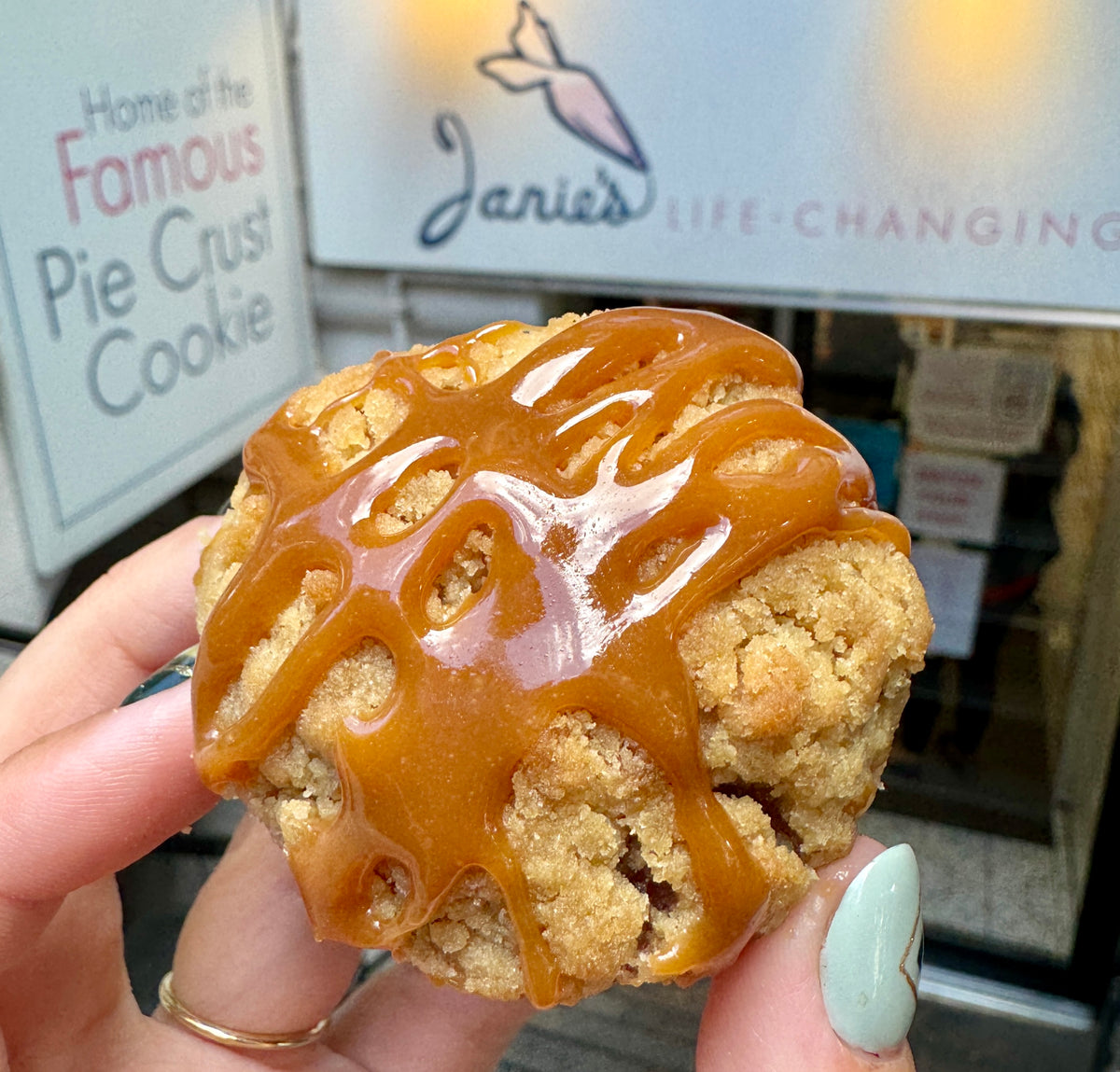 Caramel Apple Pie Crust Cookie Janie's Life Changing Baked Goods