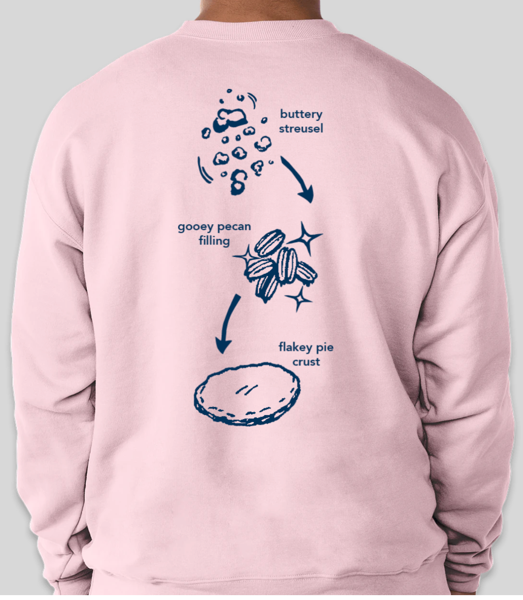 Life-Changing Pink Crew Neck Sweatshirt (pre-order)