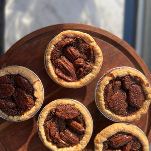 *THANKSGIVING PRE-ORDER* Mini Chocolate Espresso Pecan Pies